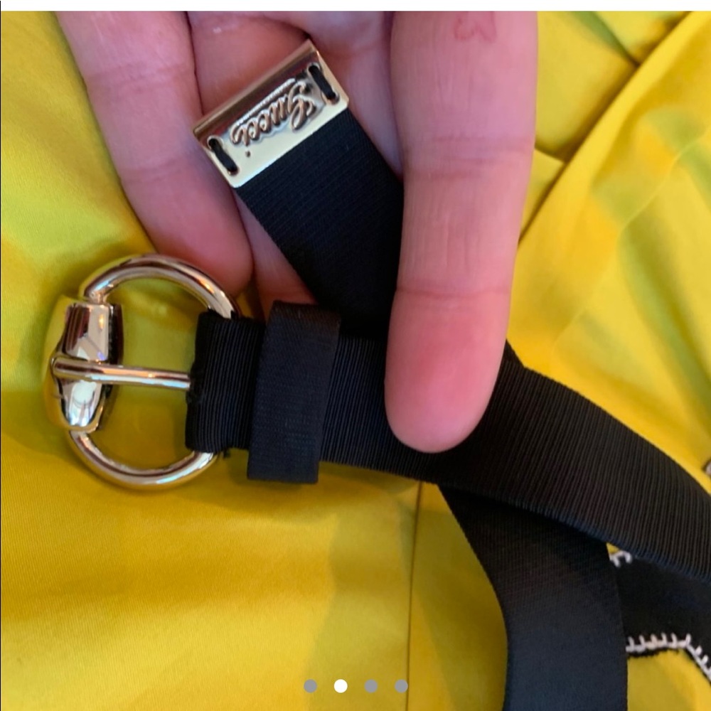 Gucci Yellow and Black Midi Dress - Picture 4 of 8